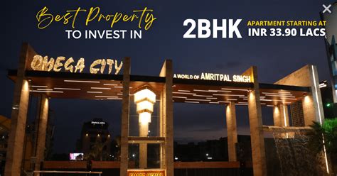 omega city kharar flats for sale.